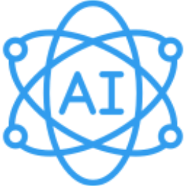 AI icon symbolizing artificial intelligence for project management